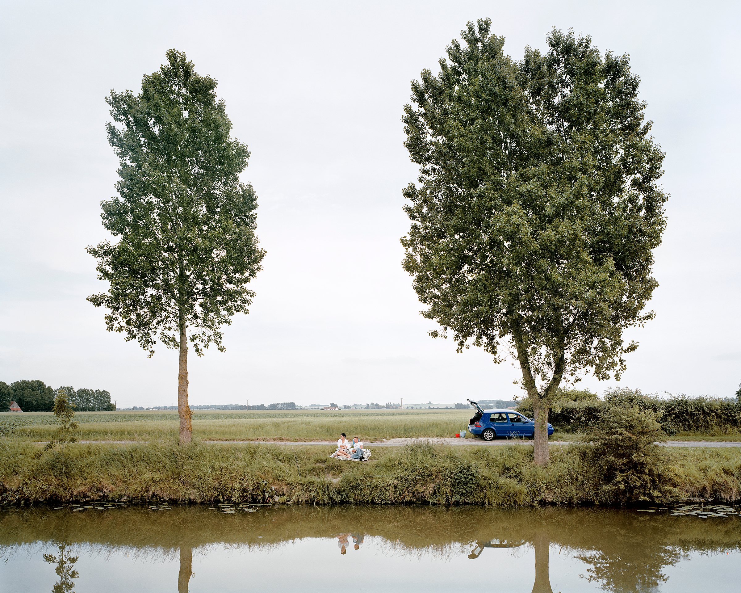 Dunkerque — Picnic at the canal of Haute-Colme