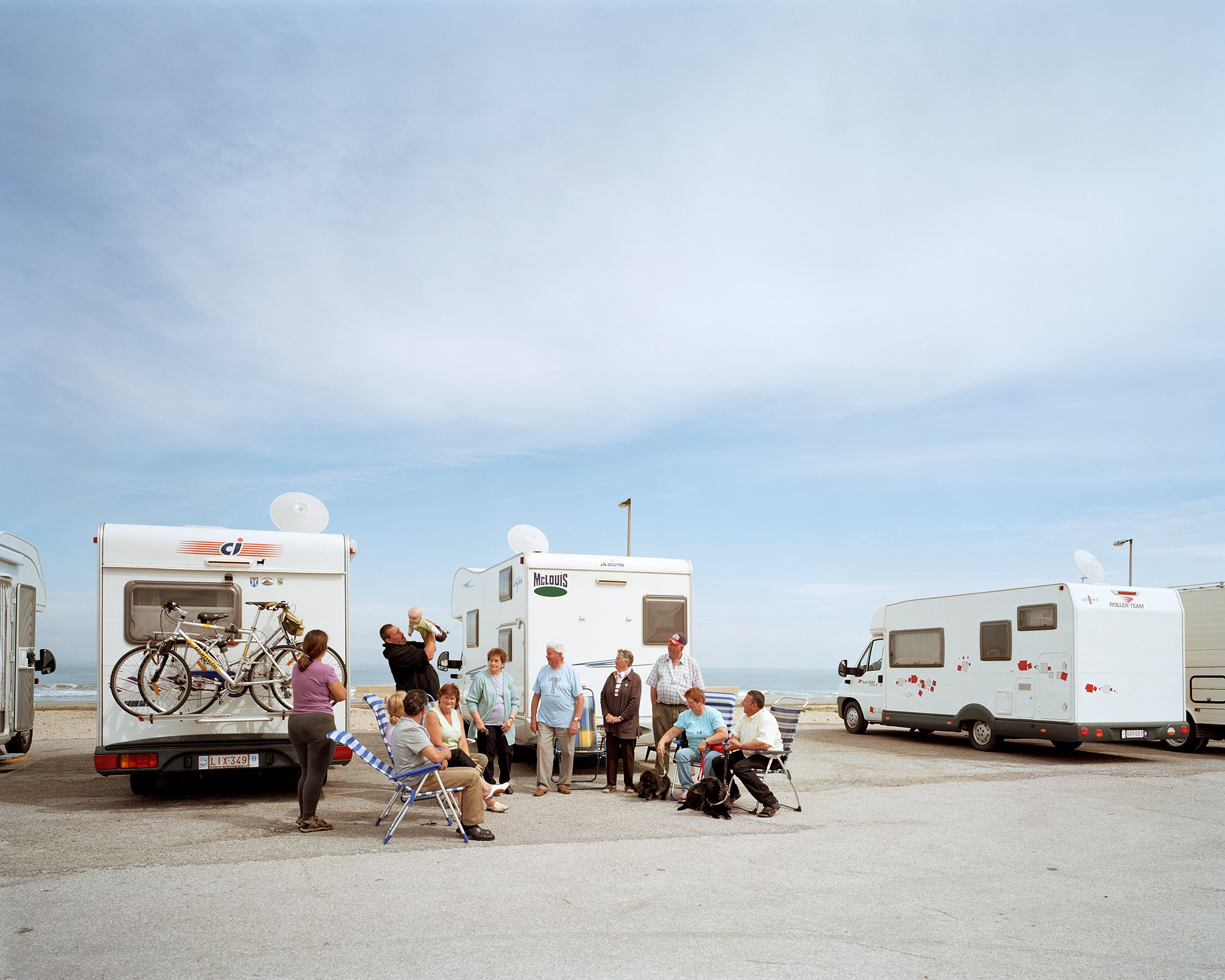 Dunkerque — Monday after Pentecost, beach car park, Dunkirk