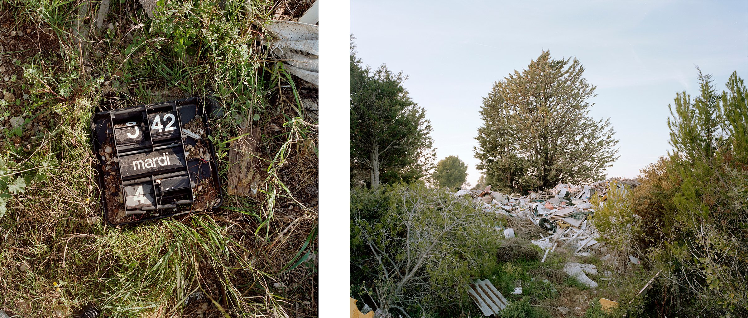 Épuisement / Erschöpfung — Plateau de l'Arbois, Pays d'Aix, France, 2019 – ongoing