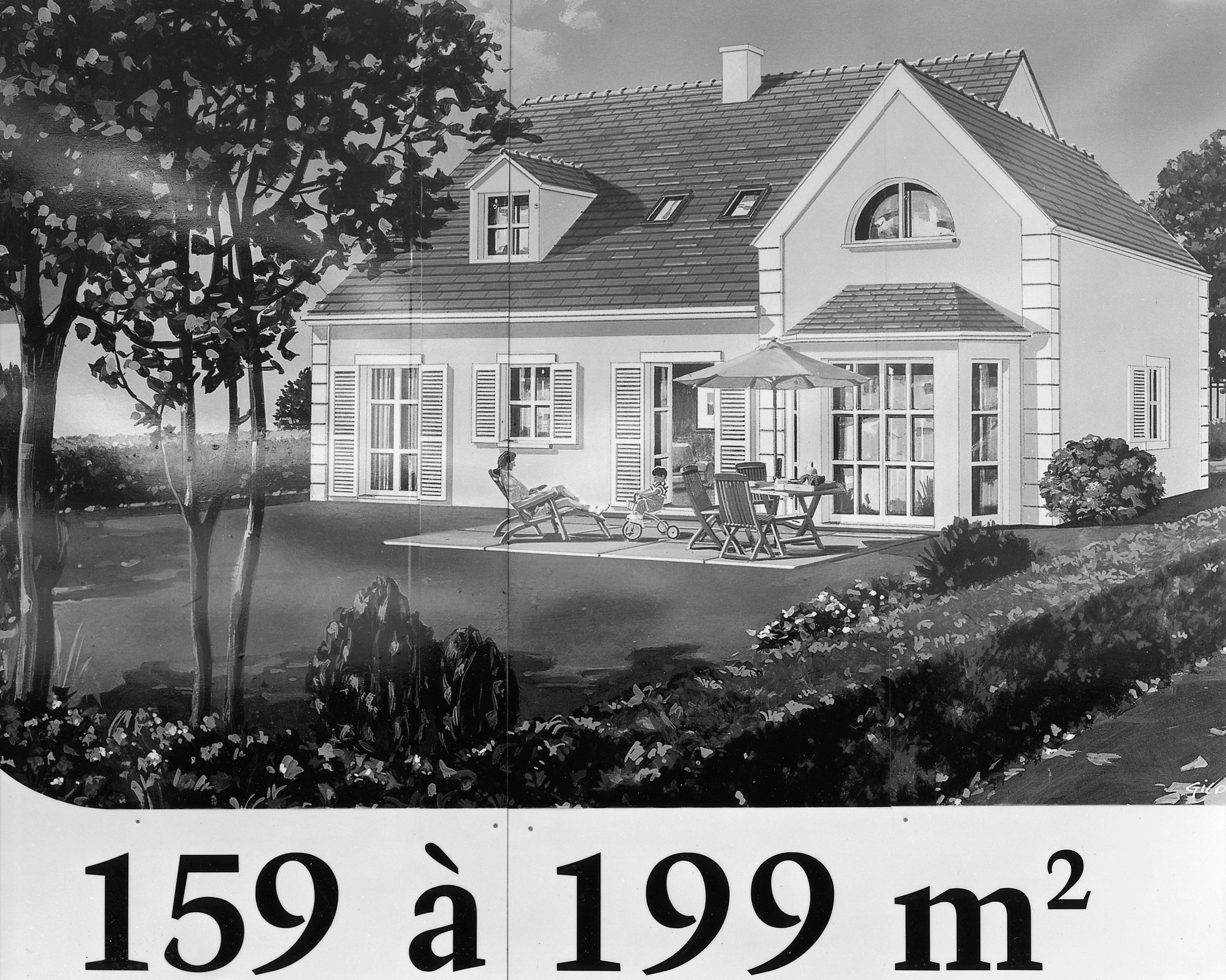Aux Portes du Royaume — Real estate advertisement, Marne-la-Vallée, France, 1999